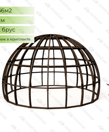 Каркас круглого дома S11 - LVL